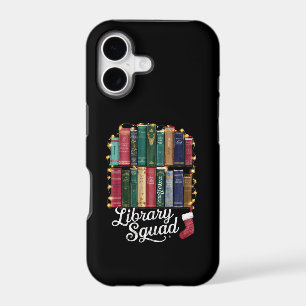 Library Squad Christmas Book Lovers Team Reading