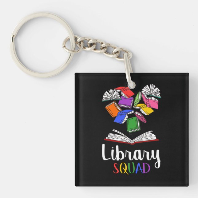Library Squad I Key Ring (Front)