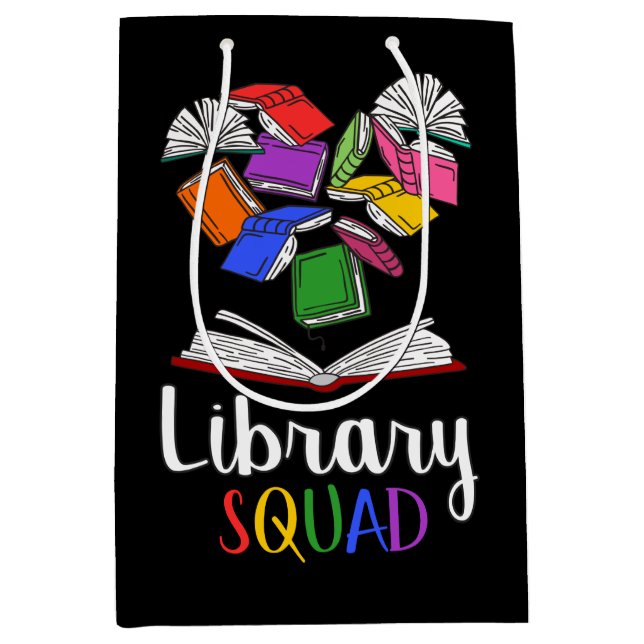 Library Squad I Medium Gift Bag (Front)