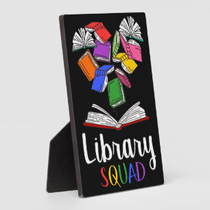 Library Squad I Plaque