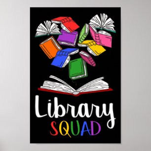 Library Squad I Poster