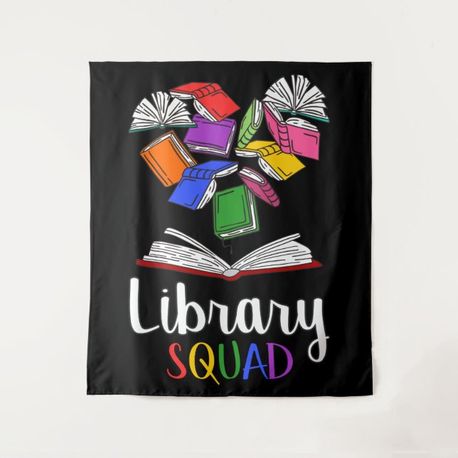 Library Squad I Tapestry (Front)