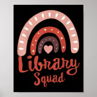 Library Squad School Squad Librarian Bookworm Book