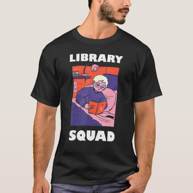 Library Squad T-Shirt (Front)