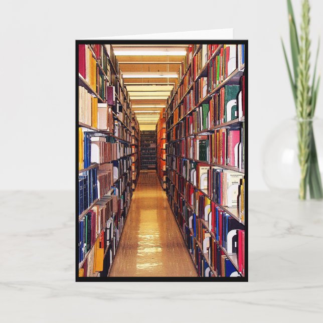 Library Stacks Card (Front)