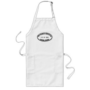 Library Stamp Smithsonian Institution 1944 Long Apron