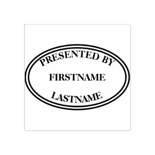 Library stamp style book donation stamp