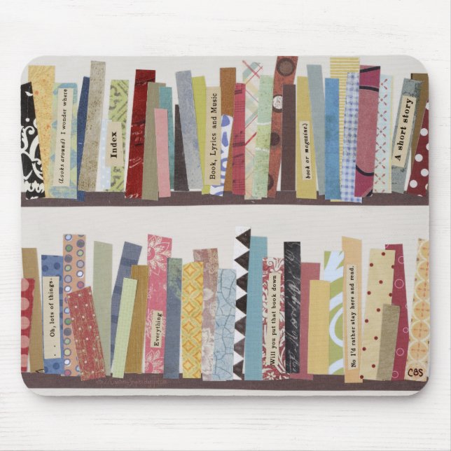 Library Stroll Mouse Pad (Front)