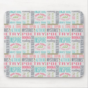Library Subway Art   Mouse Pad