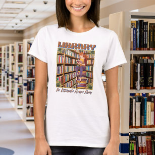 Library The Ultimate Escape Room T-Shirt