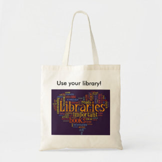 Library tote bag