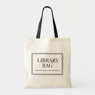 Library Tote Book Bag