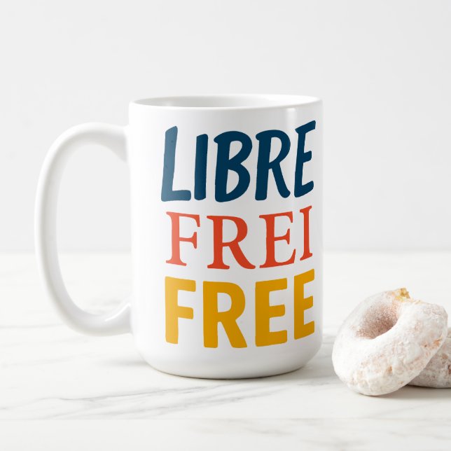 Libre Coffee Mug (With Donut)
