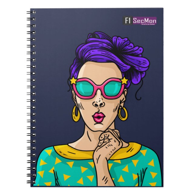 Libreta retro notebook (Front)