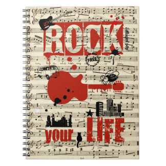 Libreta Rock your life 2 Notebook