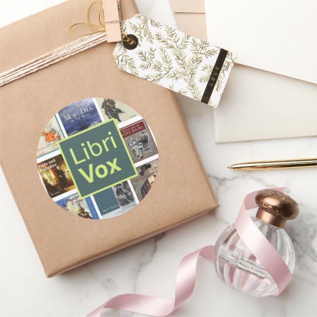 LibriVox Sticker Sheet (Gifting)