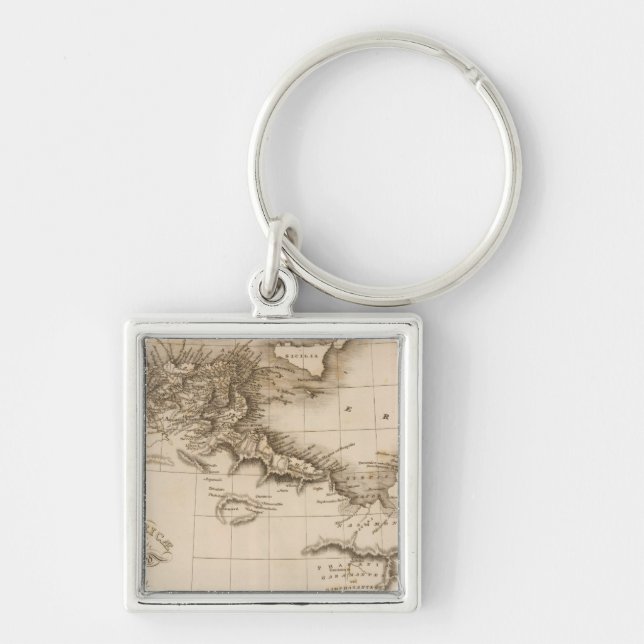 Libya, Africa Key Ring (Front)