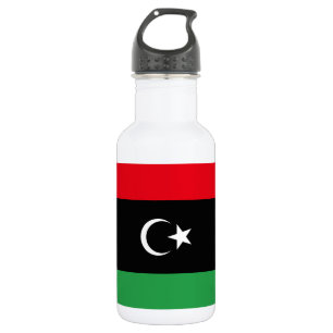 Libya Flag 532 Ml Water Bottle