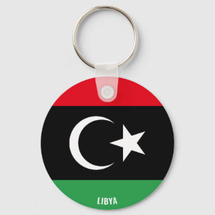 Libya Flag Charming Patriotic Key Ring