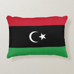 Libya flag decorative cushion