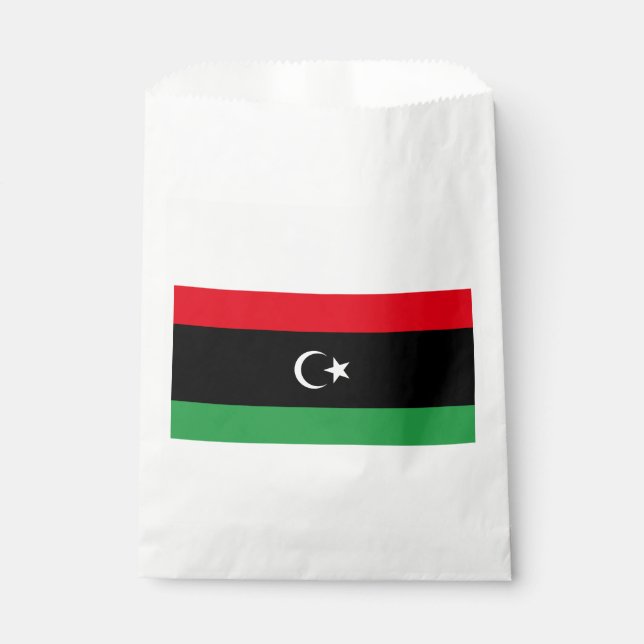 Libya Flag Favour Bag (Front)