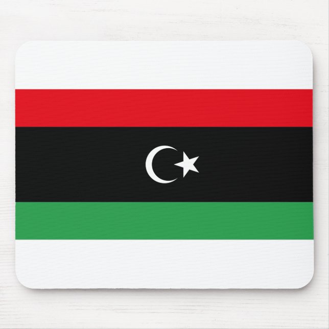 Libya Flag Mouse Pad (Front)