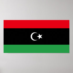 Libya Flag Poster