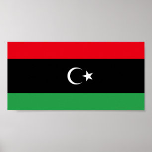Libya Flag Poster