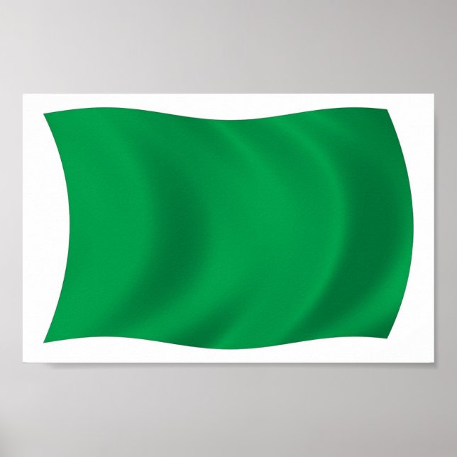 Libya Flag Poster Print (Front)