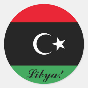 Libya Flag Stickers