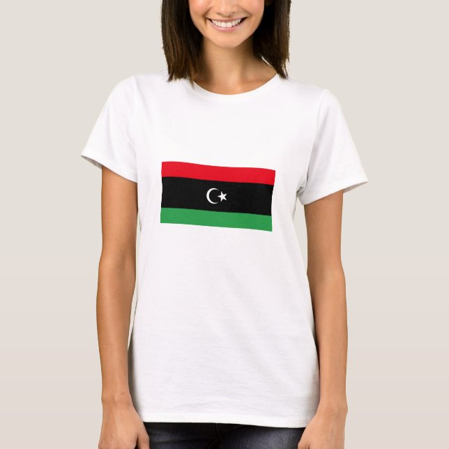 Libya Flag T-Shirt (Front)