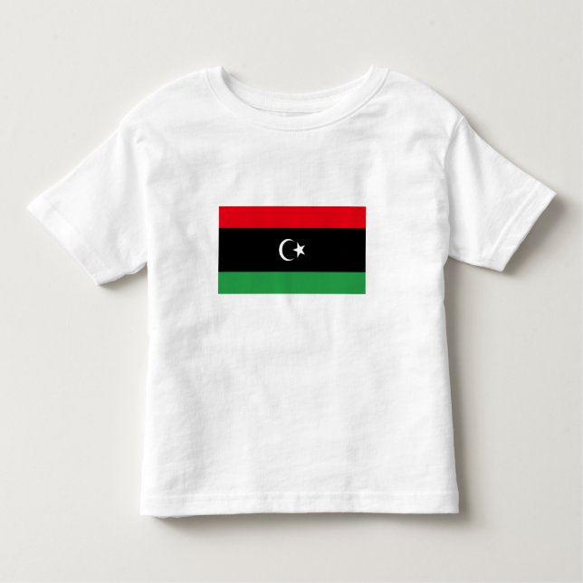 Libya Flag Toddler T-Shirt (Front)