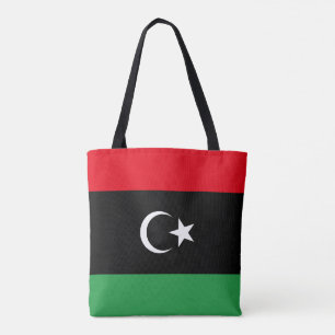 Libya Flag Tote Bag