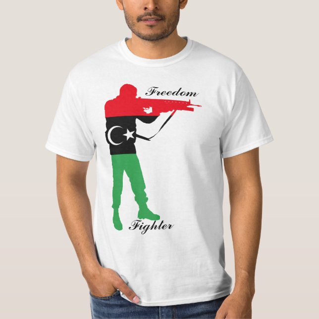 Libya Freedom Fighter T-Shirt (Front)