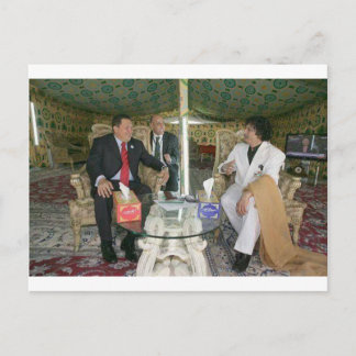 Libya ~ Gaddafi forever Postcard