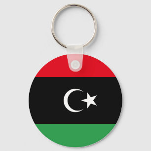 Libya (Libyan) Flag Key Ring