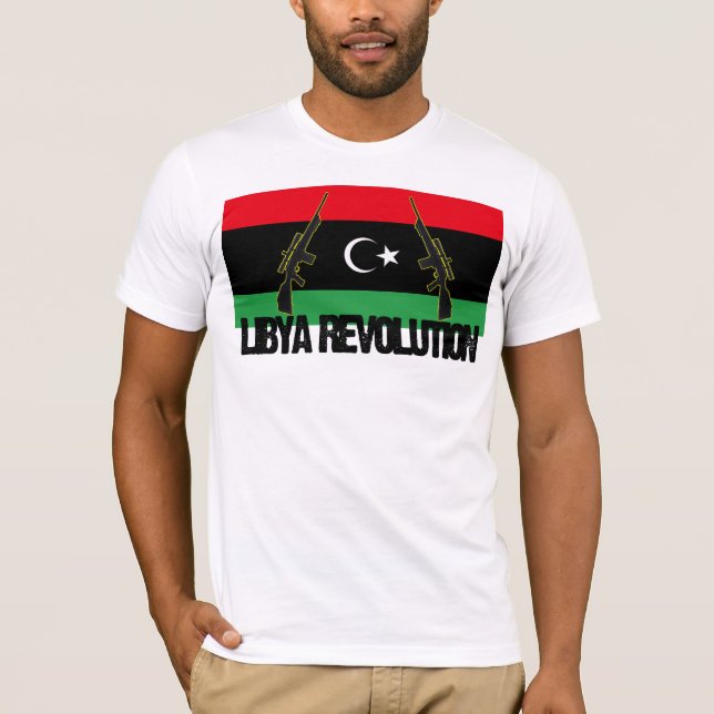 LIBYA REVOLUTION T-Shirt (Front)