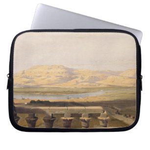 Libyan Chain of Mountains from the Temple of Luxor Laptop Sleeve