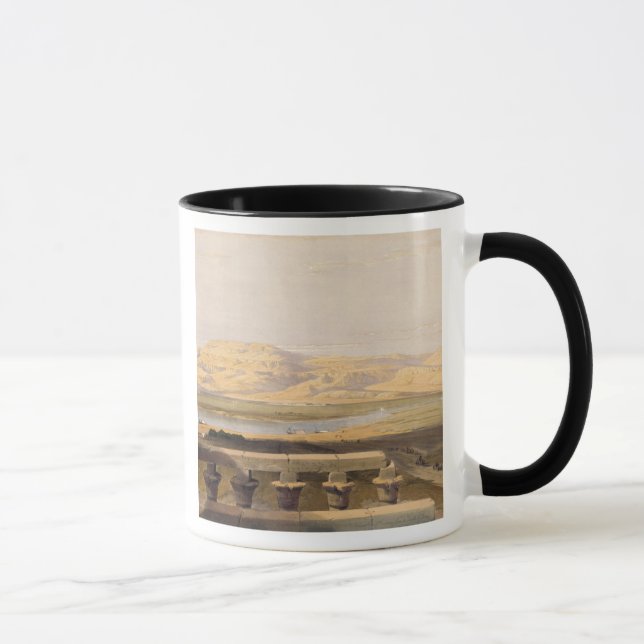 Libyan Chain of Mountains from the Temple of Luxor Mug (Right)