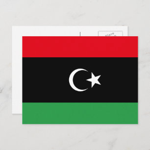 Libyan Flag, Flag of Libya Postcard