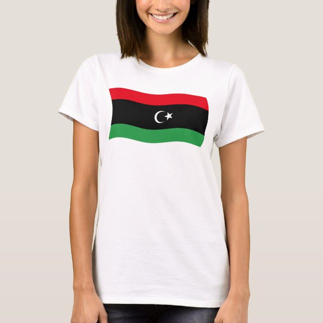 Libyan Flag T-Shirt (Front)