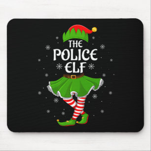 Lice Elf Christmas Family Girls Women Elf Squad Xm Mouse Pad