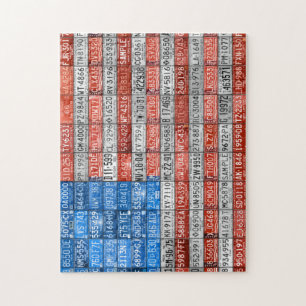 License Plate of the USA - Michigan Plates Puzzle