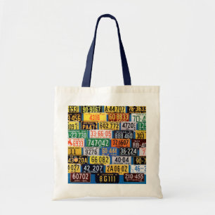 License Plates by H. Wilson Smith Tote Bag