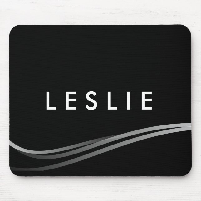 License Plates With Names Mouse Pad (Front)