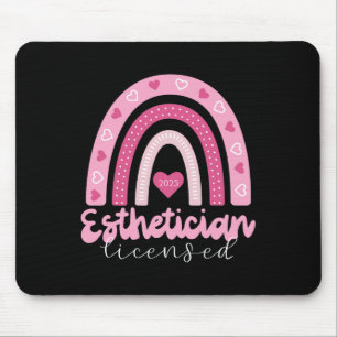 Licensed Aesthetician Graduation 2025 Skin Care Es Mouse Pad