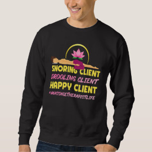 Licensed Massage Therapist Therapy Sweatshirt