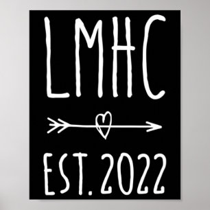 Licensed Mental Health Counsellor Graduation 2024  Poster