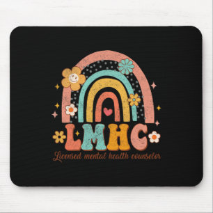 Licensed Mental Health Counsellor Therapist Groovy Mouse Pad