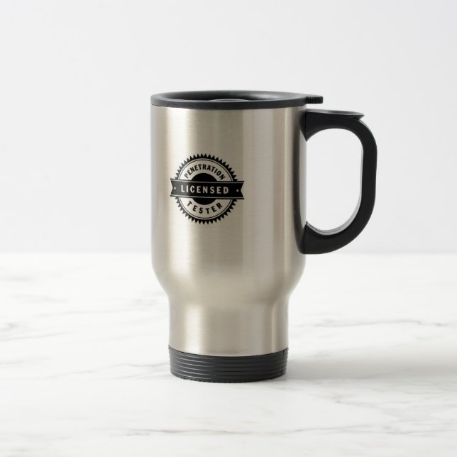 Licensed Penetration Tester Travel Mug (Right)
